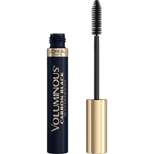 L’Oreal Paris Makeup Voluminous Original Volume Building Waterproof Mascara, Carbon Black, 0.23 Fl Oz