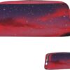 Red Sky at Night Starry Makeup Bag for Women Men Pencil Pouch Travel Small Cosmetic Bag Zippered Toiletry Bags Aesthetic Pen Bags Trendy Storage Bags Leather Coin Pouch Purse