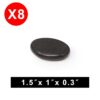 61WzXz1hgwL._SL1500_.jpg Master Massage Toes Basalt Hot Stone Pack – Beauty Facial Stones – Skin Care Heating Tools - Natural Black Basalt Massage Stone Set for Toes - 8-Piece Kit for Massage Spa, Relaxation, Healing