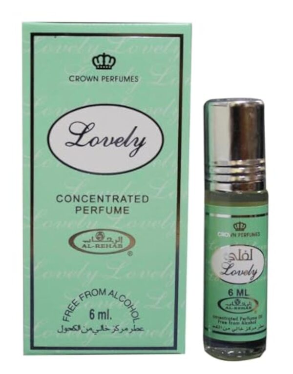 Lovely Concentrated Perfume Oil 6ml Long Lasting Fragrance for Unisex Pack of 1
