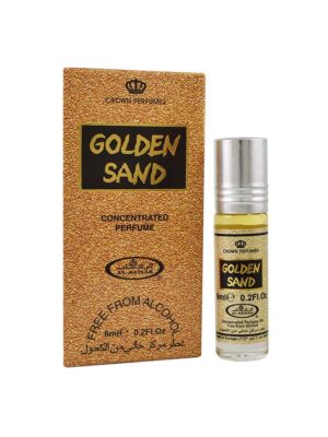 Golden Sand Concentrated Perfume Oil 6ml Long Lasting Fragrance for Unisex Pck of 1