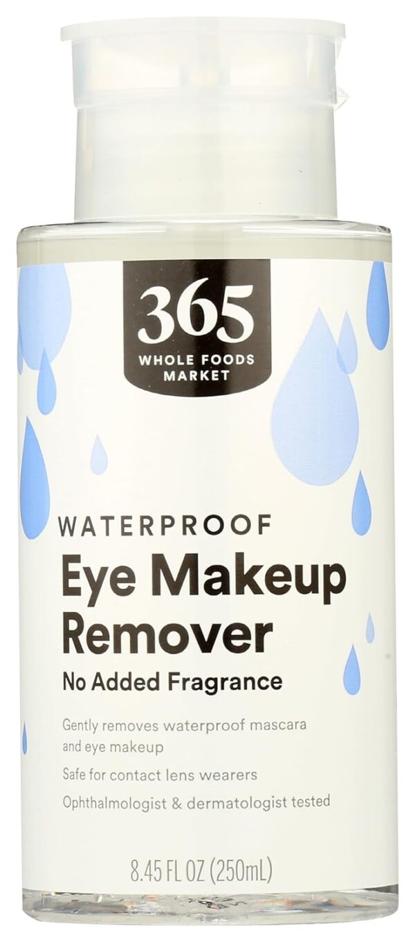 365 by Whole Foods Market, Eye Makeup Remover Waterproof, 8.45 Fl Oz