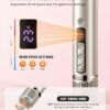 8-in-1 Professional Hot Air Styler&Hair Dryer Brush, Powerful Multi-Styler with Auto-Wrap Curler with Storage Case, Fast Drying Curling Straightening Volumizing Without Heat Damage