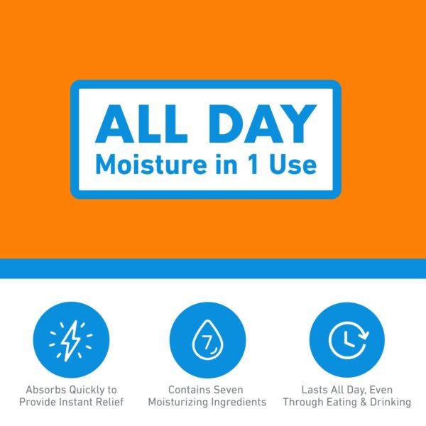 O'Keeffe's Lip Repair Lip Balm With Cooling Relief for Dry, Cracked Lips - Stick (Twin Pack) - Moisturizer for Extremely Cracked, Dry Lips