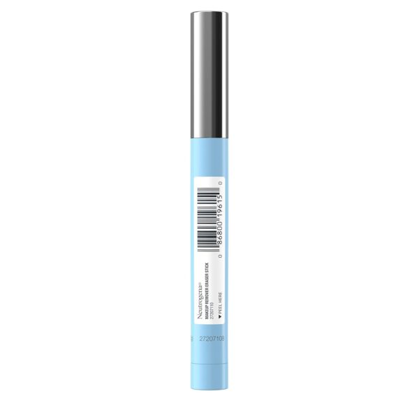 Neutrogena Makeup Remover Eraser Stick with Vitamin E, Easy-to Use & Travel-Friendly Makeup Removing Gel Pen for On-the-Go Touch-Ups of Stray or Smudged Eyeliner, Lipstick, & More, 0.04 oz