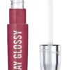 Rimmel Stay Glossy Lip Gloss - Non-Sticky and Lightweight Formula for Lip Color and Shine - 340 Captivate Me!, .18oz