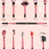 BESTOPE PRO Makeup Brushes 16 Pcs Makeup Brush Set, Blending Brush for Foundation, Premium Synthetic Powder Concealers Makeup Brushes for Eyes and Face, Eye Shadows Brushes, Eyeliner Make Up Brushes