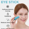 The SAEM Iceland Hydrating Eye Stick 0.24oz - Cooling Eye Balm for Dark Circles and Puffiness – Under Eye Treatment - Reduce Wrinkles and Moisturizing - Minimize Dark & Puffy Eyes - Aqua Scent