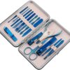 15 Pieces Nail Clipper Sets for Nail Care Tools Storage Kit Beauty Set