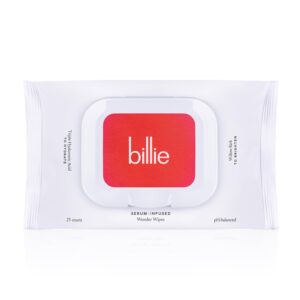 Billie - Wonder Wipes - Makeup-Removing Face Wipes - With Hyaluronic Acid and Witch Hazel - 25 count, Packaging may vary