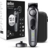 Braun All-in-One Men's Shaving Kit Series 7 7440, 12-in-1 Beard, Face, Nose, Ear Trimmer, Hair Clippers, Body Groomer and Manscaping