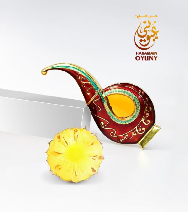 Al Haramain Oyuny 20ml Concentrated Perfume Oil for Unisex - Arabian Perfume for Women and Men - Long Lasting Floral Fragrance with Notes of Bergamot, Rose, Patchouli, Pineapple - Arabic Perfume