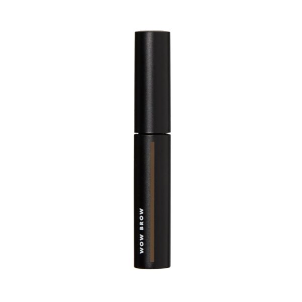 e.l.f., Wow Brow Gel, Volumizing, Buildable, Wax-Gel Hybrid, Creates Full, Voluminous-Looking Brows, Locks Brow Hairs In Place, Neutral Brown, Fiber-Infused, 0.12 Oz