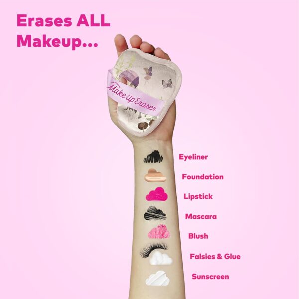 Makeup Eraser The Original, 7-Day Set, Erase All Makeup with Just Water, Including Waterproof Mascara, Eyeliner, Foundation, Lipstick, Sunscreen, and More!