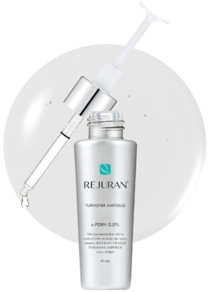 REJURAN® Turnover Ampoule, c-PDRN® - Original PDRN Anti-Aging Face Serum for Firmness, Radiance, and Youthful Glow. Korean Skin Care, Clinically Developed (1.01 fl oz)