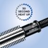 Conair Instant Heat Curling Iron Brush, 1 1/4-Inch Barrel - For Use On Short to Medium Length Hair