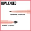 Maybelline Total Temptation Eyebrow Definer Pencil, Medium Brown, 1 Count