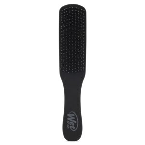 Wet Brush Detangling Hair Brush for Men, Black, Stimulates Scalp & Beard for Fuller Stronger Hair, Intelliflex Detangler Help Bristles Promote Growth & Protect from Breakage, Pain-Free