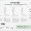 The Honest Company Fragrance Free Bathtime Gift Set | Hypoallergenic Bath Essentials for Sensitive Skin | Shampoo + Body Wash, Face + Body Lotion, Bubble Bath, Conditioner, Wash Cloth