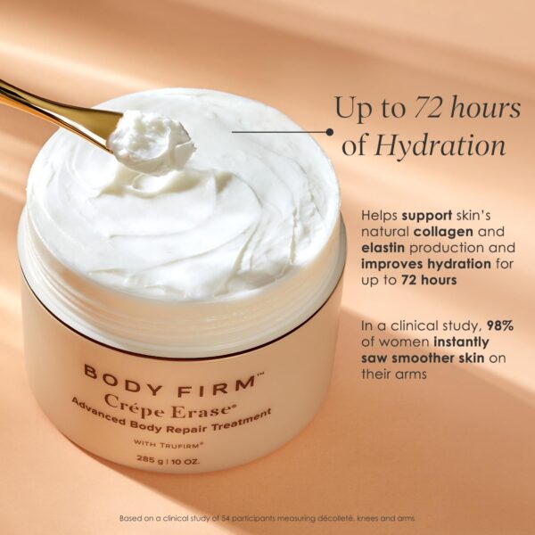 Crepe Erase Advanced Body Repair Treatment, Anti-Aging Wrinkle Cream for Face and Body, Support Skins Natural Elastin & Collagen Production - 10oz
