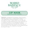 Mario Badescu Lip Mask, Overnight Lip Treatment Enriched With Skin Softening Coconut Oil and Hydrating Shea Butter