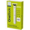 Philips Norelco OneBlade Intimate, Designed for Pubic Grooming, Trim & Shave with Extra Skin Protection, Waterproof, Model QP1924/70