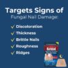 Kerasal Nighttime Renewal Fungal Nail Patches - 14 Patch - Overnight Nail Repair for Nail Fungus Damage, 8-Hour Nail Treatment Restores Healthy Appearance