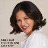 Hot Tools Pro Artist Hot Air Styling Brush | Style, Curl and Touch Ups (3/4”), Black