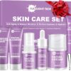 Skin Care Set,Gentle Anti-aging Skin Care Kit,Hydrate,Moisturize Skin,Facial Skin Care Routine Kit Women Teen Girls Skincare Gift Set,Wife Mom Women Gifts for Valentines,Christmas,Birthday Gifts Her