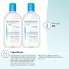 Bioderma - Hydrabio H2O Micellar Water - Face Cleanser and Makeup Remover - Micellar Cleansing Water for Dehydrated Sensitive Skin