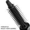 Hot Tools Pro Artist Hot Air Styling Brush | Style, Curl and Touch Ups (3/4”), Black