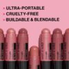 wet n wild MegaGlo Makeup Stick, Buildable Color, Versatile Use, Cruelty-Free & Vegan - Say It Ain't Rose