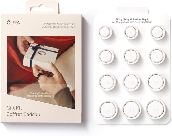 Oura Ring 4 Gifting Sizing Kit - Unique Sizing - Give The Gift of Health