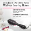 REVLON One-Step Volumizer Hair Dryer and Styler, for Less Frizz, More Shine, and Reduced Heat Damage for Salon Style Round Brush for Blowout, Black (Amazon Exclusive)