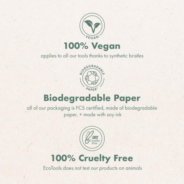 EcoTools Cleanser Shampoo for Makeup Brush/Sponge/Puffs, Remove Makeup & Impurities, Fragrance-Free, No Harsh Chemicals, Vegan & Cruelty-Free, 6 fl.oz./177 ml, 1 Count