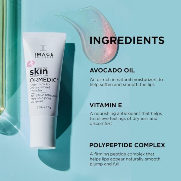 IMAGE Skincare ORMEDIC pH Balancing Lip Enhancement Complex with Avocado Oil & Vitamin E for Deep Hydration
