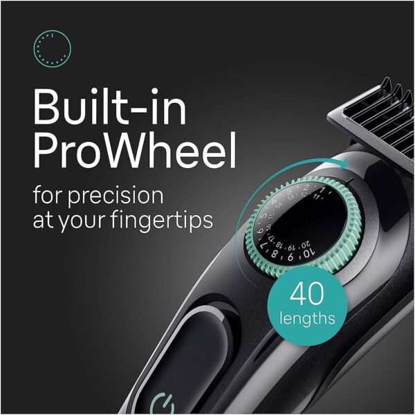 Braun All-in-One Style Kit Series 3 3470, 8-in-1 Trimmer for Men with BeardTrimmer, Ear & NoseTrimmer, Hair Clippers & More, Ultra-Sharp Blade, 40 Length Settings, Washable
