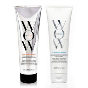COLOR WOW Dream Clean Duo - 100% clean, sulfate-free COLOR SECURITY SHAMPOO and weightless COLOR SECURITY CONDITIONER| Achieve Super Glossy, Hydrated Hair