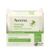 Aveeno Positively Radiant Oil-Free Makeup Removing Face Wipes to Help Even Skin Tone and Texture with Moisture-Rich Soy Extract, Gentle Facial Cleansing Wipes, Twin Pack, 2 x 25 ct.