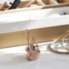 Umbra Anigram Bunny Ring Holder for Jewelry, Copper