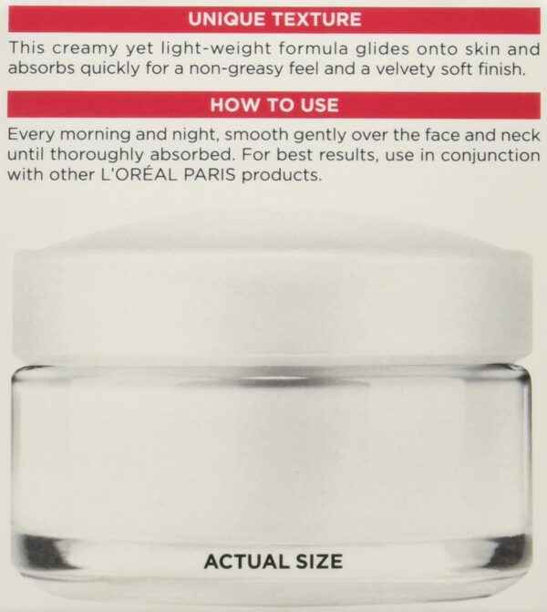 L'Oreal Paris Wrinkle Expert 45+ Anti-Aging Face Moisturizer with Retino-Peptide, Non-Greasy, Suitable for Sensitive Skin, 1.7 fl. Oz