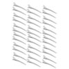 HAIR CLIP STAINLESS STEEL DURABLE SPRING HAIRSTYLING TOOL 36PCS SALON HOME