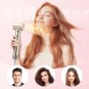 8-in-1 Professional Hot Air Styler&Hair Dryer Brush, Powerful Multi-Styler with Auto-Wrap Curler with Storage Case, Fast Drying Curling Straightening Volumizing Without Heat Damage