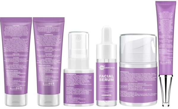Skin Care Set,Gentle Anti-aging Skin Care Kit,Hydrate,Moisturize Skin,Facial Skin Care Routine Kit Women Teen Girls Skincare Gift Set,Wife Mom Women Gifts for Valentines,Christmas,Birthday Gifts Her