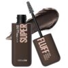 Maybelline Superfluff Volumizing Brow Mousse, All Day Tinted Brow Gel For Soft Full Brows, Black Brown, 1 Count