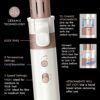 DigitalAIRE Multi Hair Styler, Air Styling System for Curls, Waves, Blowouts & Volume, 4 Attachments to Personalize Your Look Plus Storage Bag, White