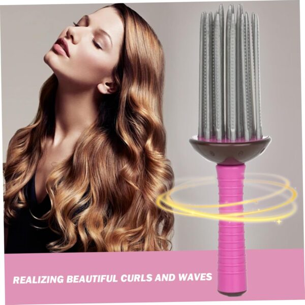 Curling Roll Comb, 2PCS Curling Roll Comb, Air Volume Comb for Curly Hair Hair Curling Roll Comb Brush Hair Tools for Women, Curly Hair Styler Tool