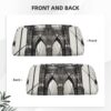 Brooklyn Bridge Makeup Bag for Women Men Pencil Pouch Travel Small Cosmetic Bag Zippered Toiletry Bags Aesthetic Pen Bags Trendy Storage Bags Leather Coin Pouch Purse