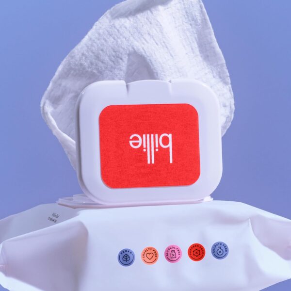 Billie - Wonder Wipes - Makeup-Removing Face Wipes - With Hyaluronic Acid and Witch Hazel - 25 count, Packaging may vary