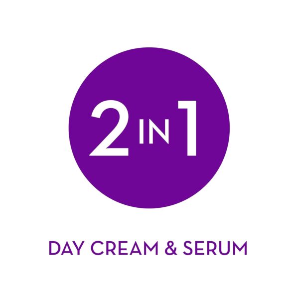 Olay Face Serum by Age Defying Anti-Wrinkle 2-in-1 Day Cream Plus Face Serum, Aloe Vera, 1.7 Fl Oz